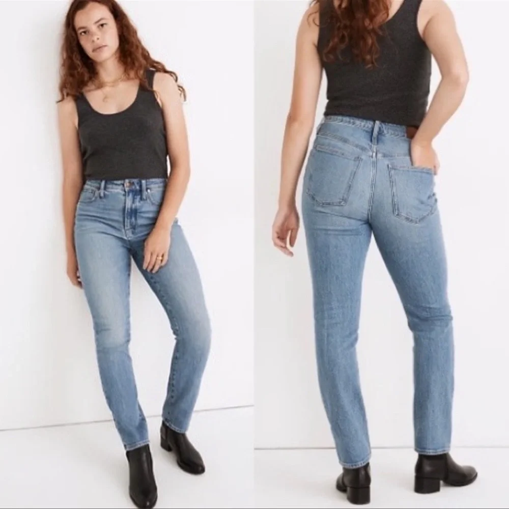 Madewell Medium Wash The Perfect Vintage Jean High Waisted Size 29 - Picture 9 of 11